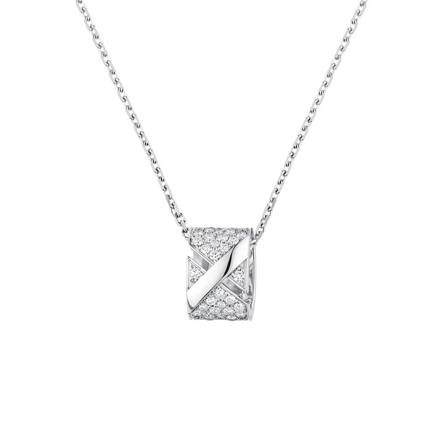 [Garvey ]LIENS EVIDENCE DIAMOND PAVED NECKLACE