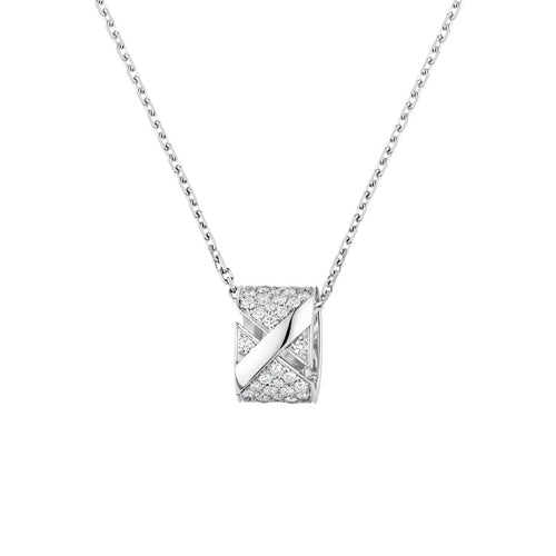 [Garvey ]LIENS EVIDENCE DIAMOND PAVED NECKLACE