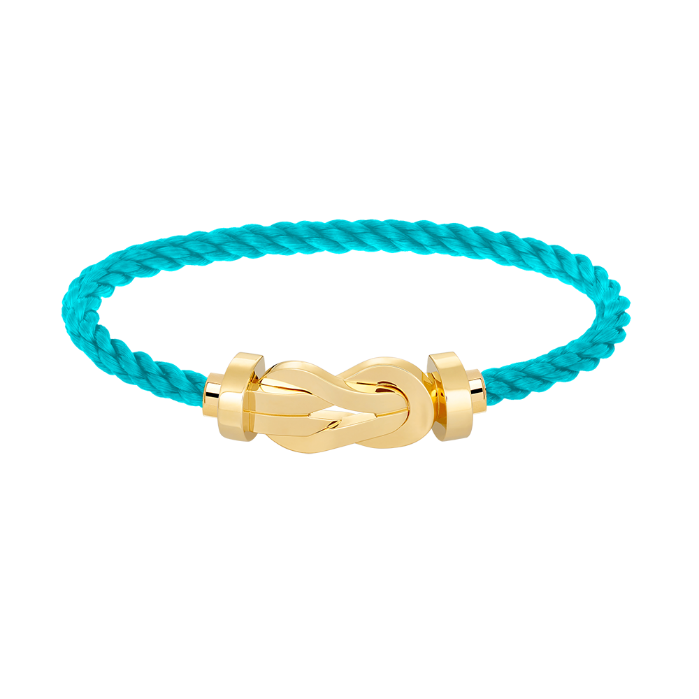 [Garvey]LARGE 8-FIGURE BUCKLE BRACELET - GOLD