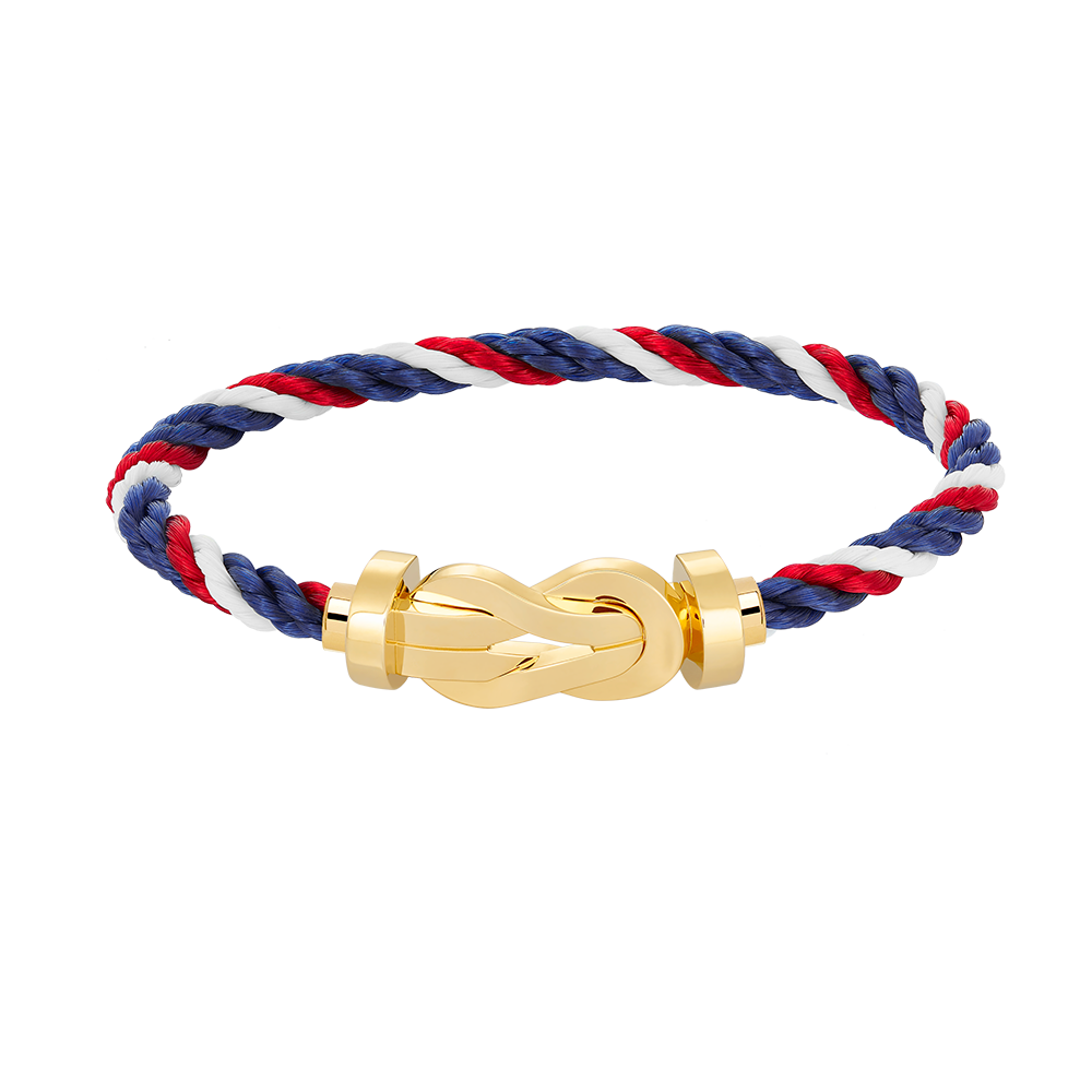 [Garvey]LARGE 8-FIGURE BUCKLE BRACELET - GOLD