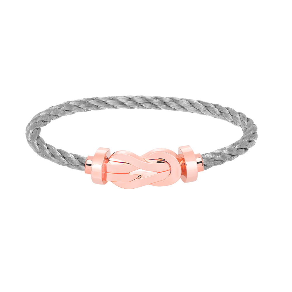 [Garvey]LARGE 8-FIGURE BUCKLE BRACELET - ROSE GOLD