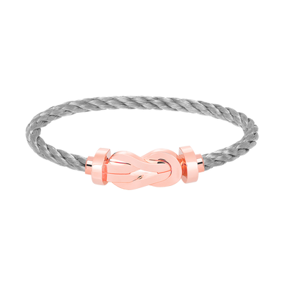 [Garvey]LARGE 8-FIGURE BUCKLE BRACELET - ROSE GOLD