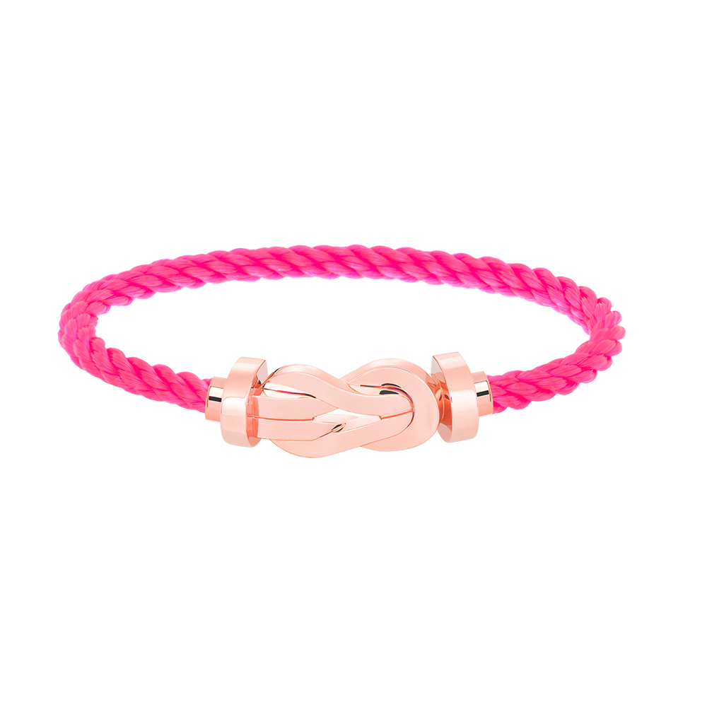 [Garvey ]CHANCE LARGE 8 FIGURE BUCKLE NO DIAMOND BRACELET ROSE GOLD