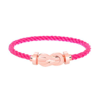 [Garvey ]CHANCE LARGE 8 FIGURE BUCKLE NO DIAMOND BRACELET ROSE GOLD