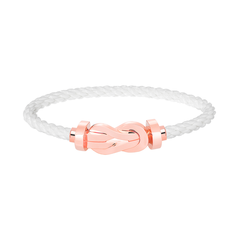 [Garvey]LARGE 8-FIGURE BUCKLE BRACELET - ROSE GOLD