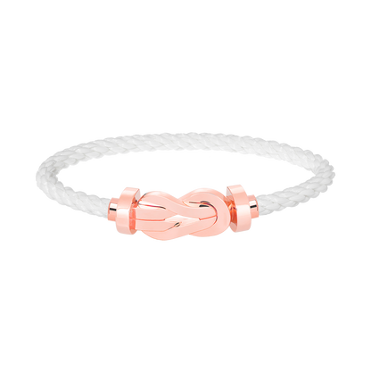 [Garvey ]CHANCE LARGE 8 FIGURE BUCKLE NO DIAMOND BRACELET ROSE GOLD