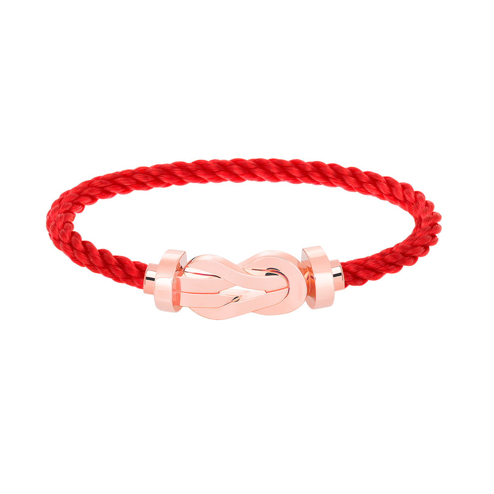 [Garvey ]CHANCE LARGE 8 FIGURE BUCKLE NO DIAMOND BRACELET ROSE GOLD
