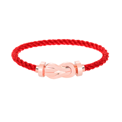 [Garvey ]CHANCE LARGE 8 FIGURE BUCKLE NO DIAMOND BRACELET ROSE GOLD