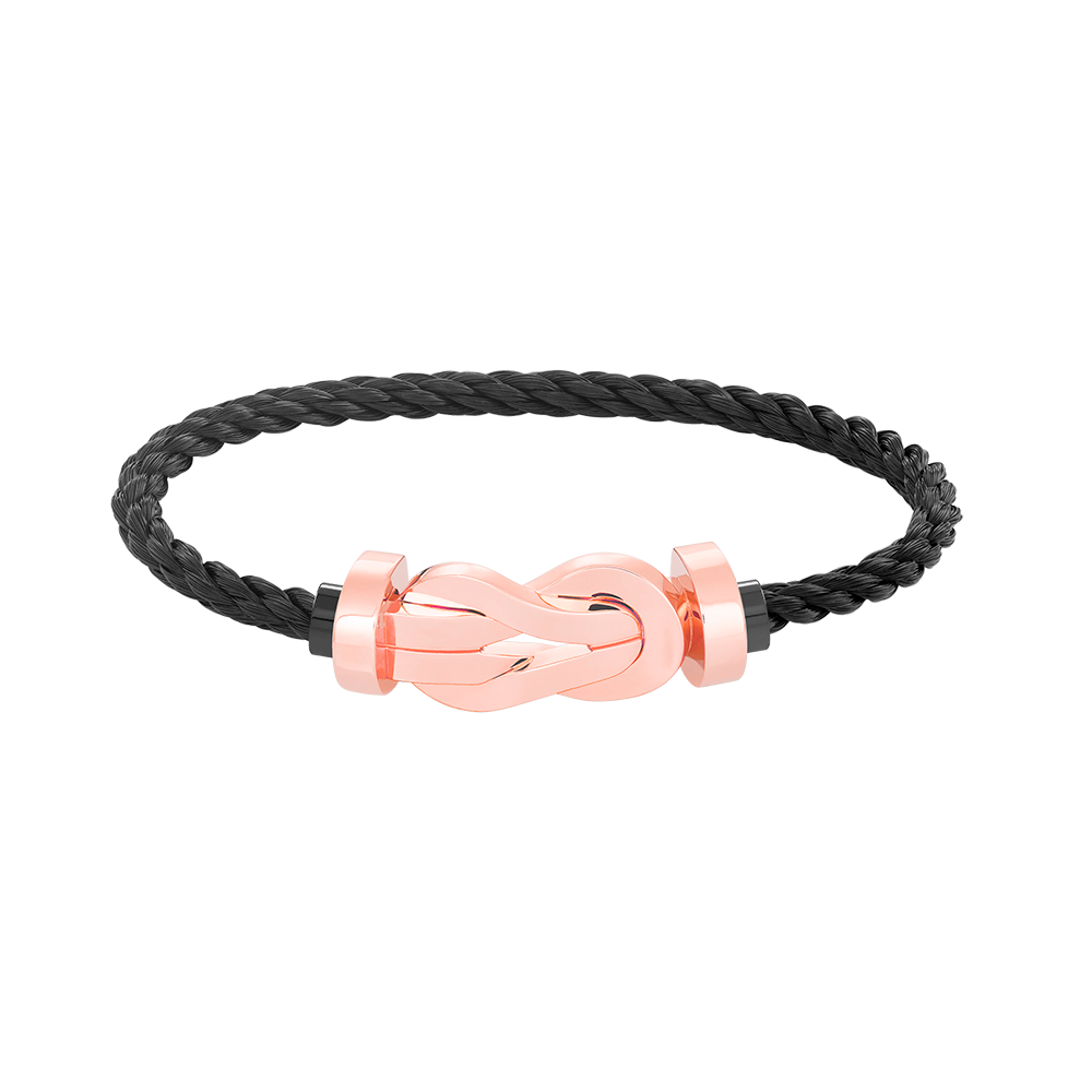 [Garvey ]CHANCE LARGE 8 FIGURE BUCKLE NO DIAMOND BRACELET ROSE GOLD