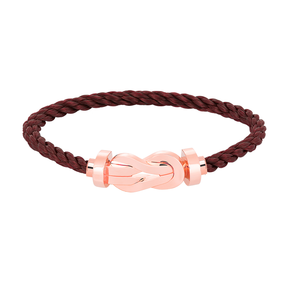 [Garvey]LARGE 8-FIGURE BUCKLE BRACELET - ROSE GOLD
