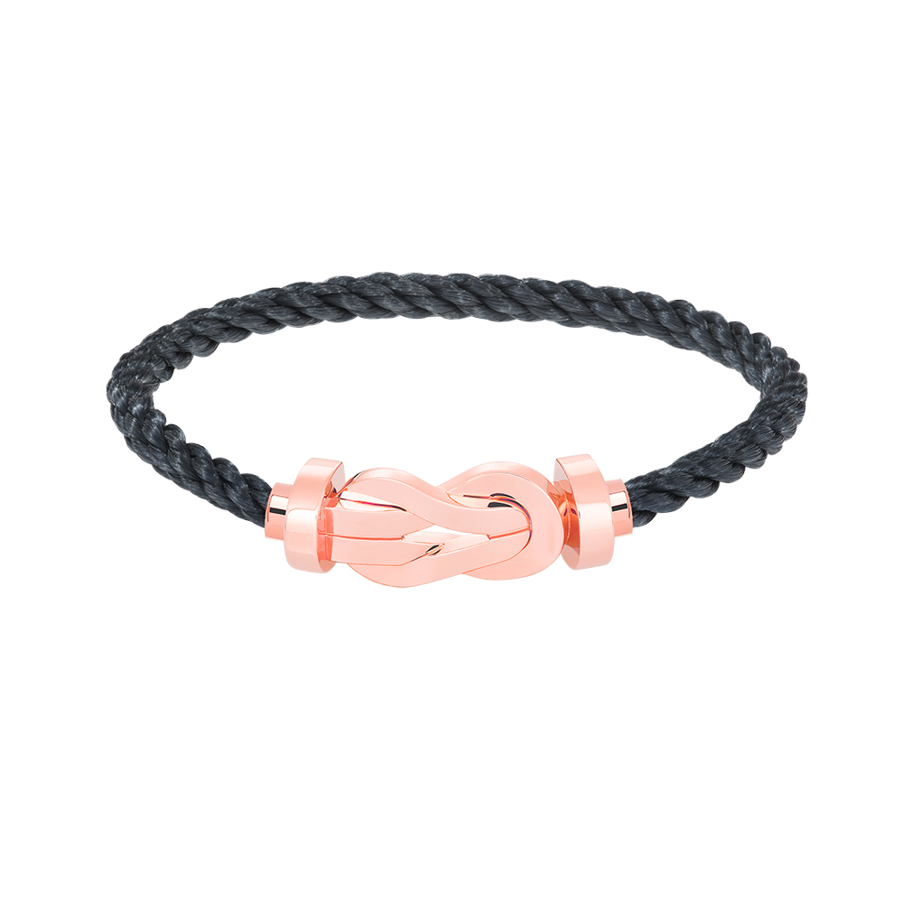[Garvey]LARGE 8-FIGURE BUCKLE BRACELET - ROSE GOLD