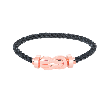 [Garvey]LARGE 8-FIGURE BUCKLE BRACELET - ROSE GOLD