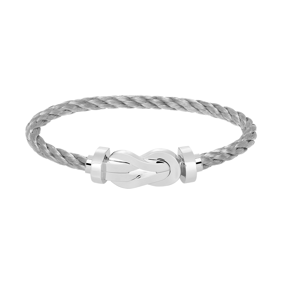 [Garvey ]CHANCE LARGE 8 FIGURE BUCKLE NO DIAMOND BRACELET SILVER