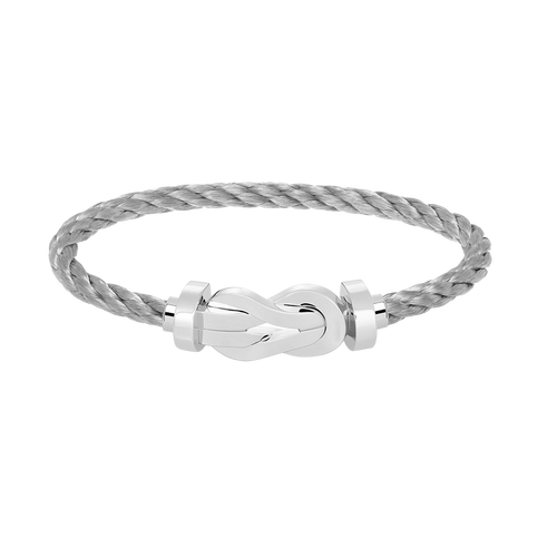 [Garvey ]CHANCE LARGE 8 FIGURE BUCKLE NO DIAMOND BRACELET SILVER