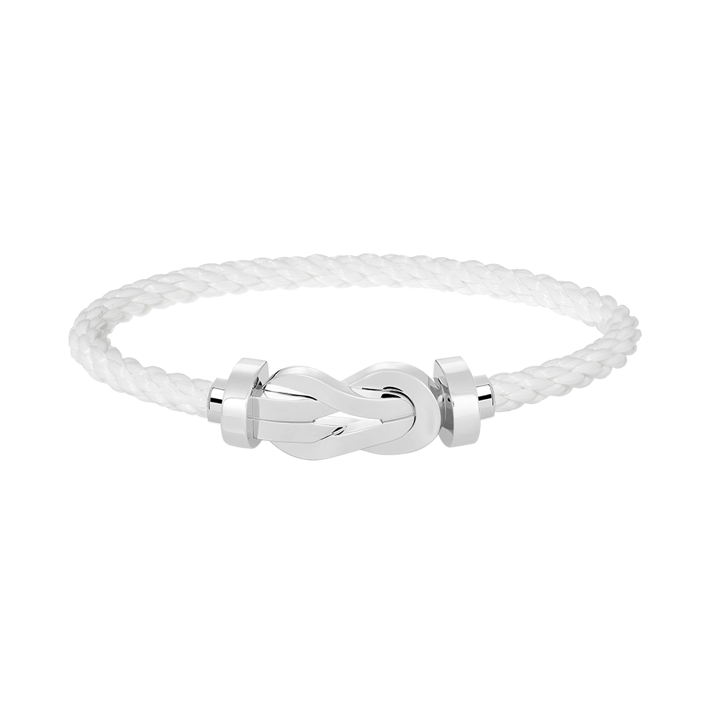 [Garvey ]CHANCE LARGE 8 FIGURE BUCKLE NO DIAMOND BRACELET SILVER