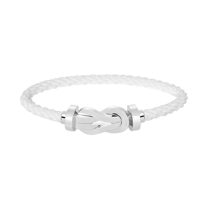 [Garvey ]CHANCE LARGE 8 FIGURE BUCKLE NO DIAMOND BRACELET SILVER