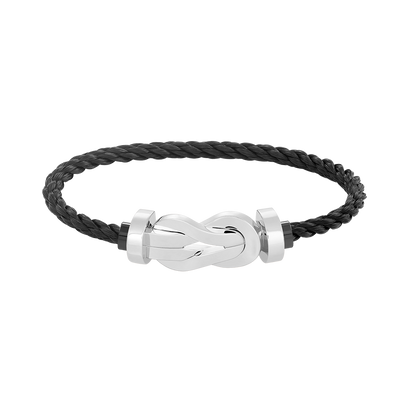 [Garvey ]CHANCE LARGE 8 FIGURE BUCKLE NO DIAMOND BRACELET SILVER