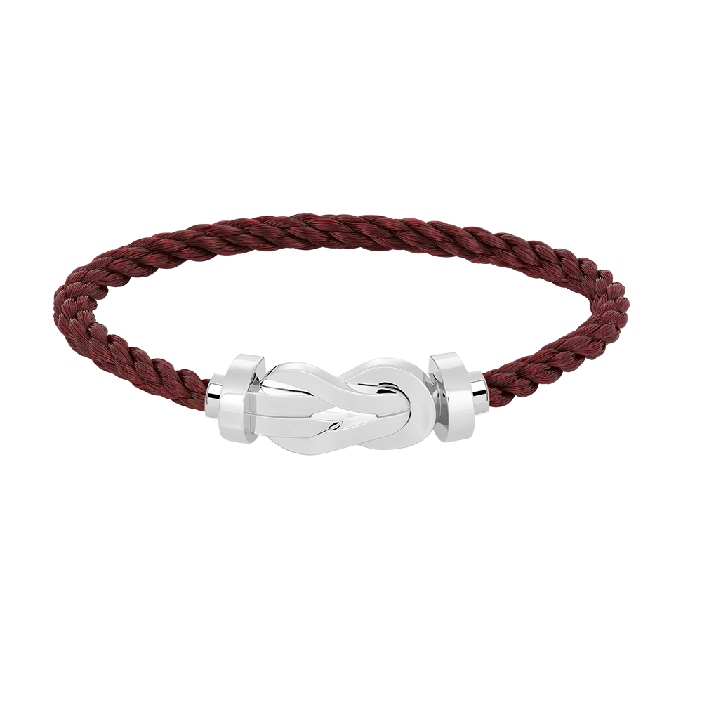 [Garvey ]CHANCE LARGE 8 FIGURE BUCKLE NO DIAMOND BRACELET SILVER