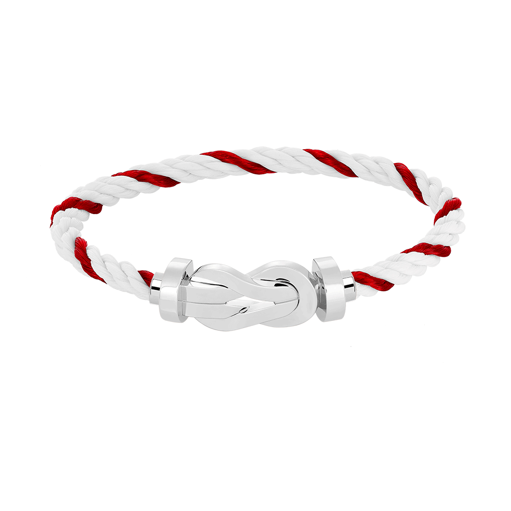 [Garvey ]CHANCE LARGE 8 FIGURE BUCKLE NO DIAMOND BRACELET SILVER