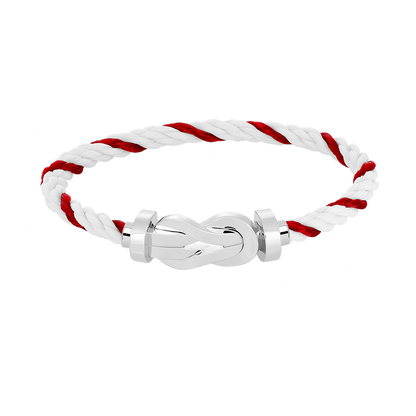 [Garvey ]CHANCE LARGE 8 FIGURE BUCKLE NO DIAMOND BRACELET SILVER