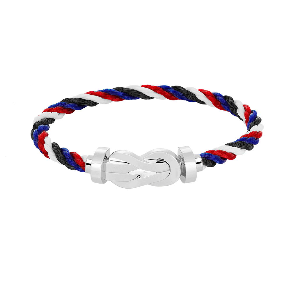 [Garvey ]CHANCE LARGE 8 FIGURE BUCKLE NO DIAMOND BRACELET SILVER