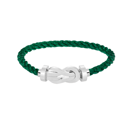 [Garvey ]CHANCE LARGE 8 FIGURE BUCKLE NO DIAMOND BRACELET SILVER