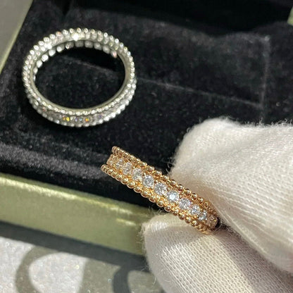 [Garvey ]PERLEE DIAMOND ROSE GOLD RING