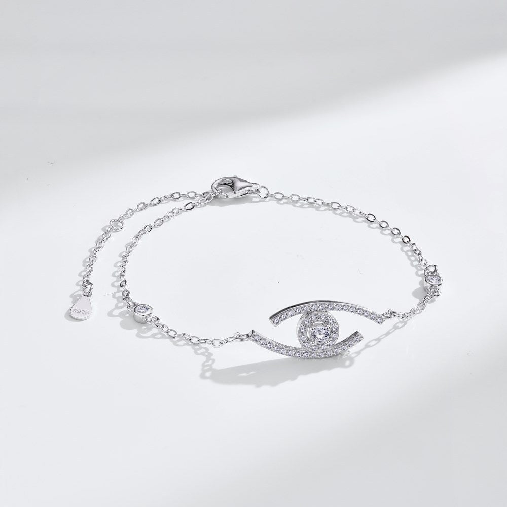 [Garvey]Lucky Eye Pave-Set Diamond Bracelet