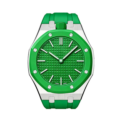 [Garvey]ROYAL OAK POP EXCLUSIVE STEEL CASE & SILICONE STRAP