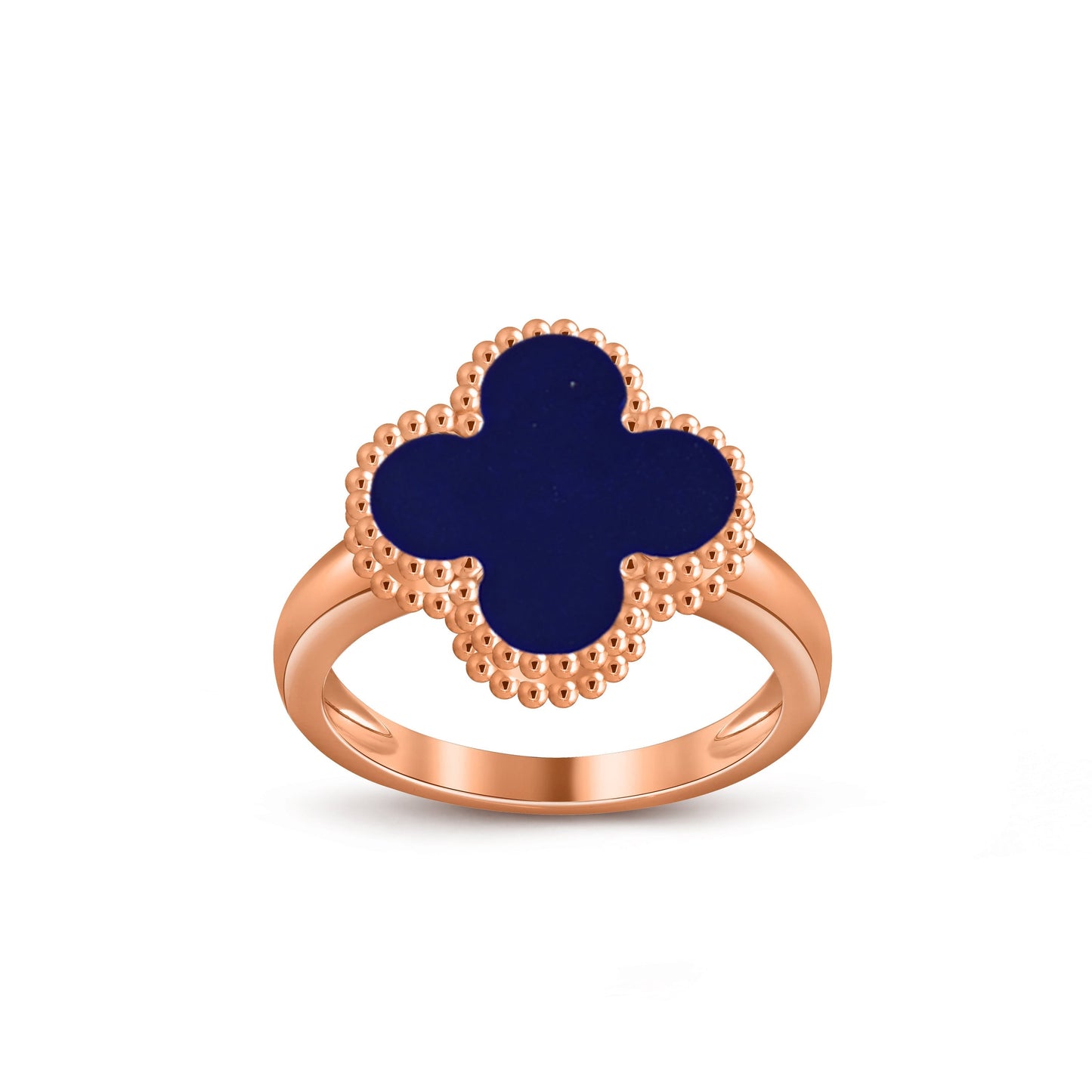 [Garvey]LUCKY CLOVER VINTAGE ROSE GOLD RING COLLECTION