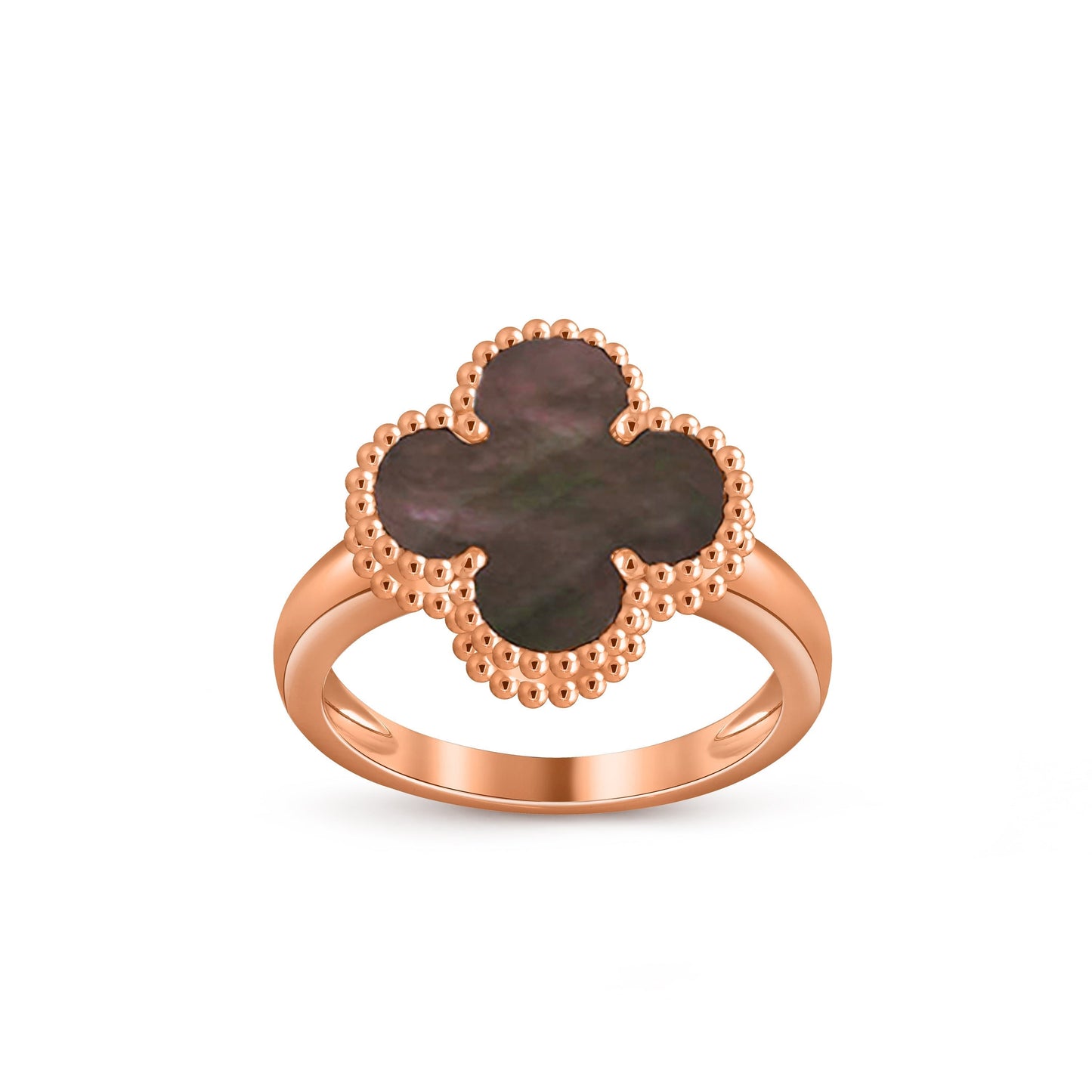 [Garvey]LUCKY CLOVER VINTAGE ROSE GOLD RING COLLECTION