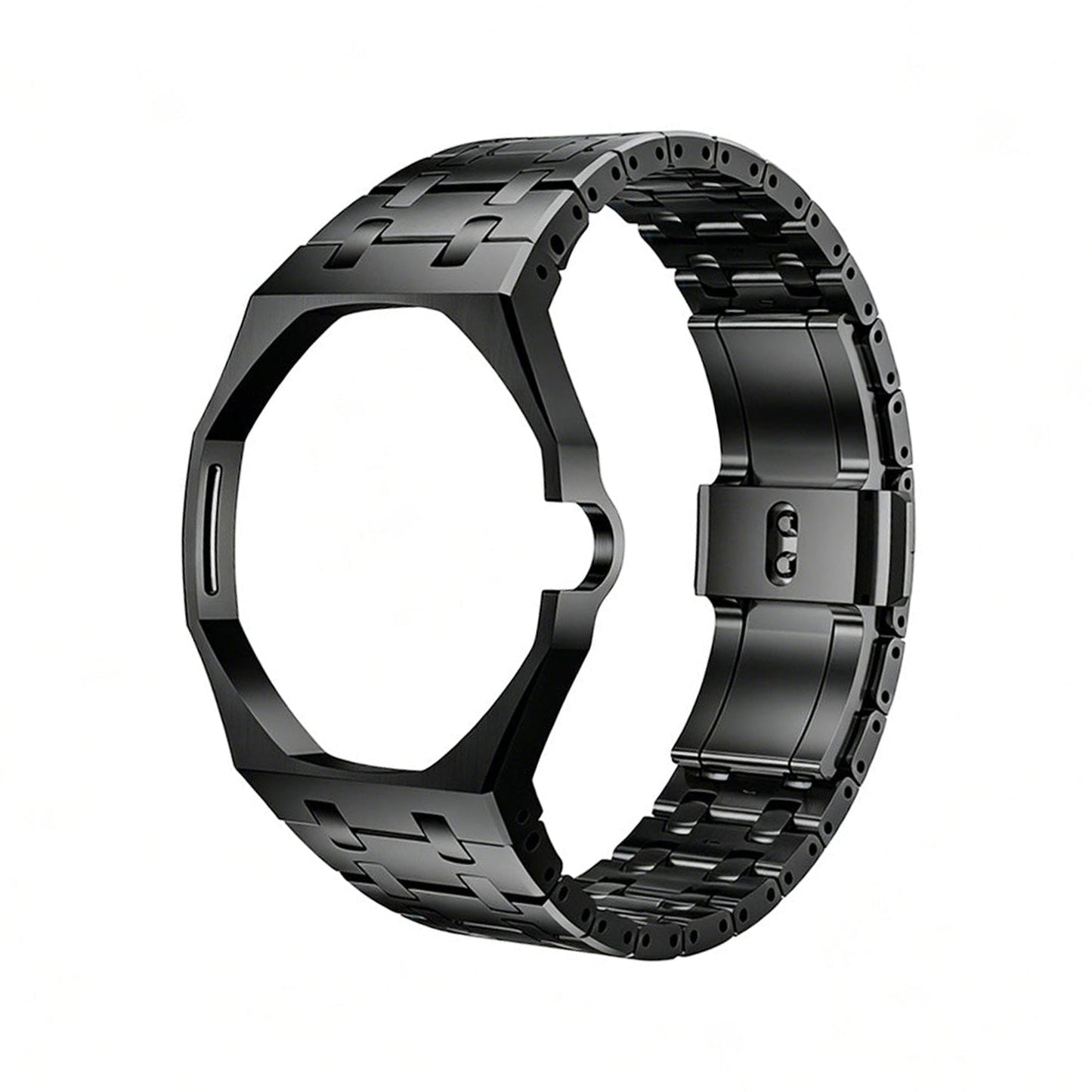 [Garvey]OAK POP BLACK STEEL CASE & SILICONE STRAP