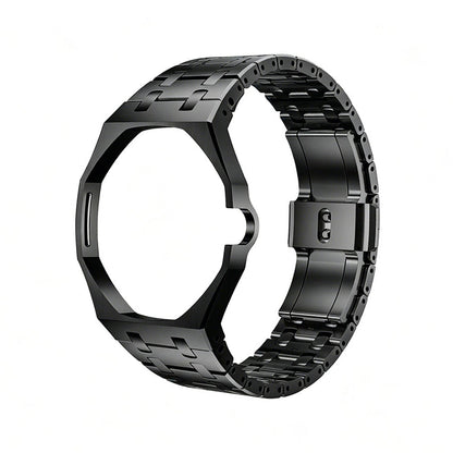 [Garvey]OAK POP BLACK STEEL CASE & SILICONE STRAP
