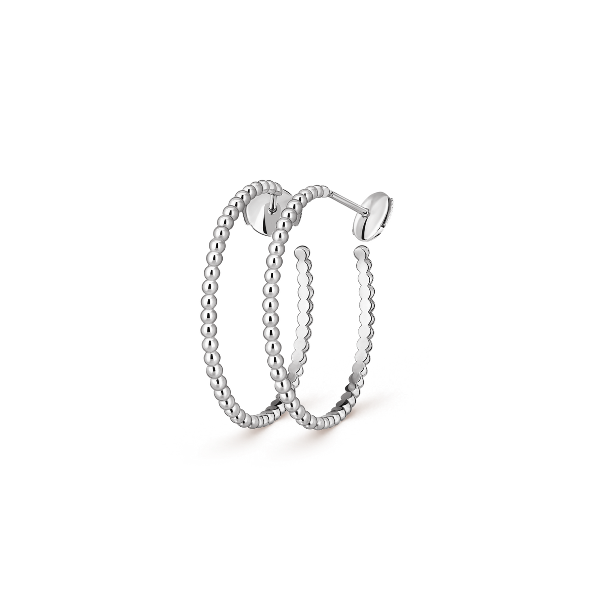 [Garvey] SMOOTH BEAD STUD EARRINGS