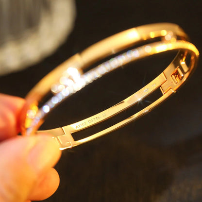 [Garvey]Move Romane Diamond Bangle Bracelet