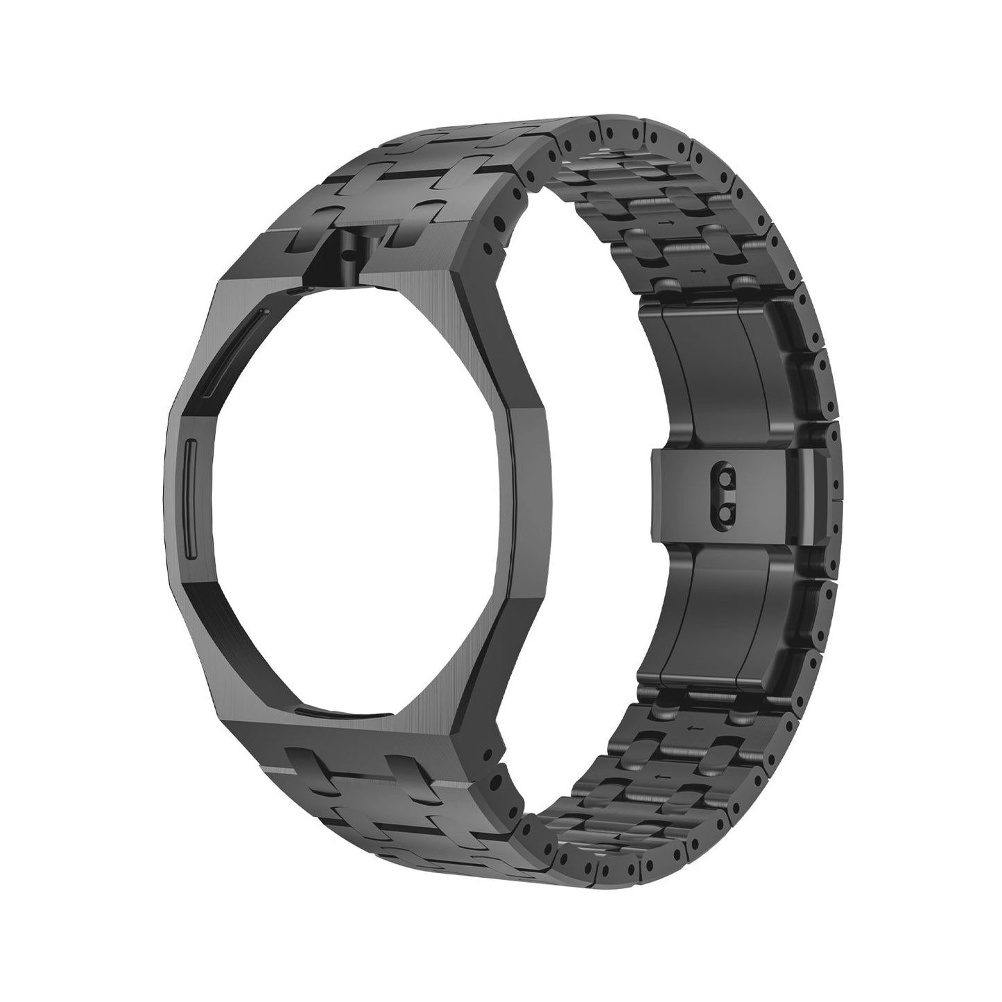 [Garvey]OAK POP BLACK STEEL CASE & SILICONE STRAP