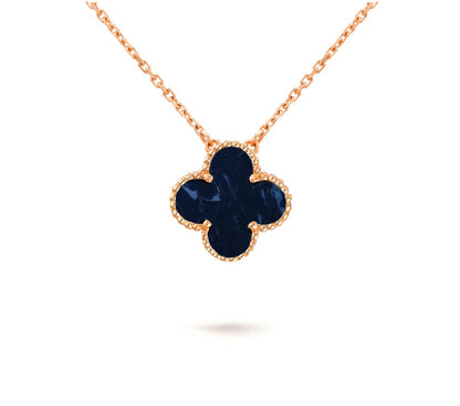 [Garvey]15MM CLOVER FLOWER PENDANT NECKLACE COLLECTION