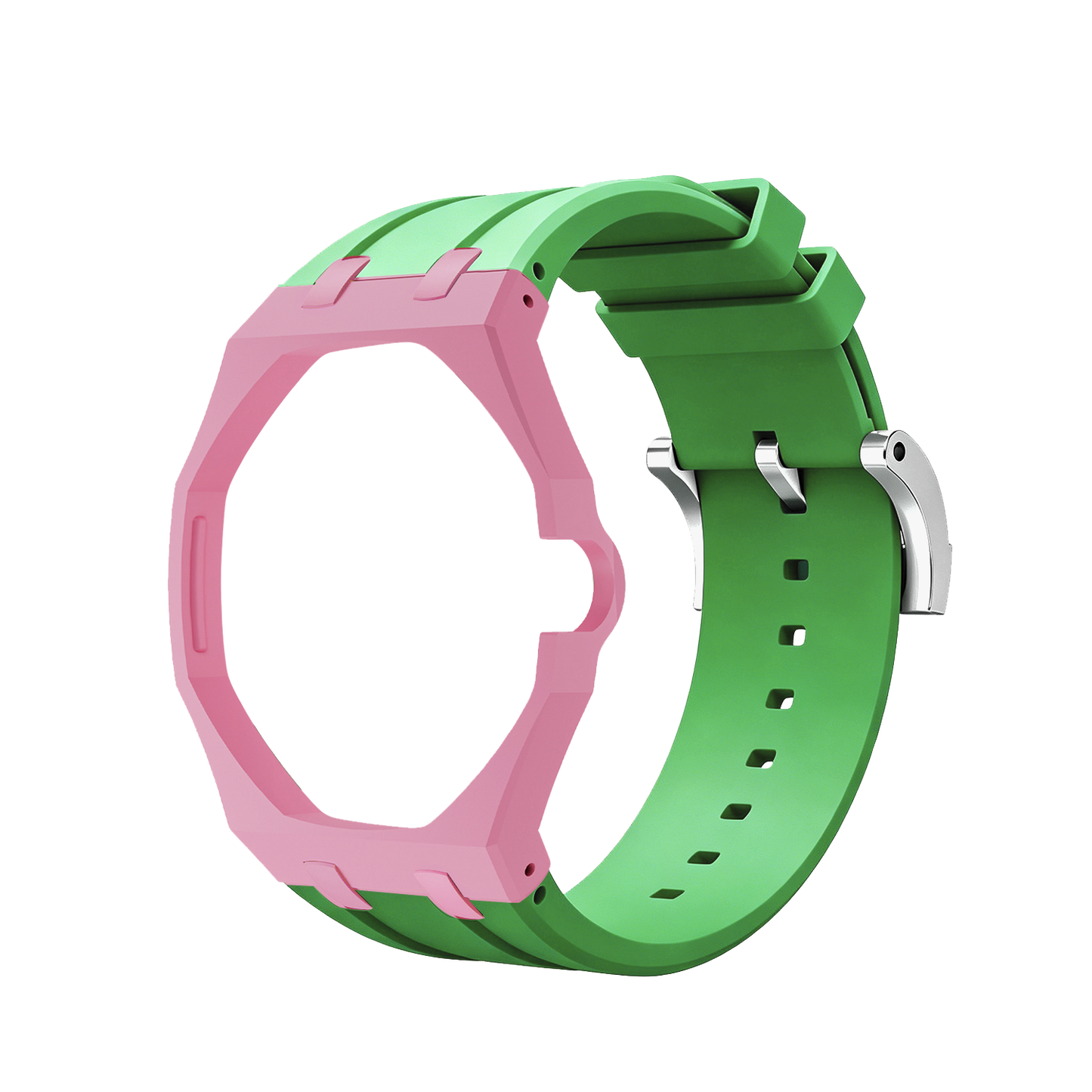 [Garvey]Royal Oak Pop Exclusive Bioceramic Case & Silicone Strap Mix Color