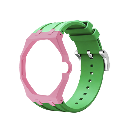 [Garvey]Royal Oak Pop Exclusive Bioceramic Case & Silicone Strap Mix Color