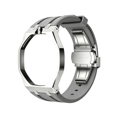 [Garvey]OAK POP GRAY STEEL SILICONE STRAP