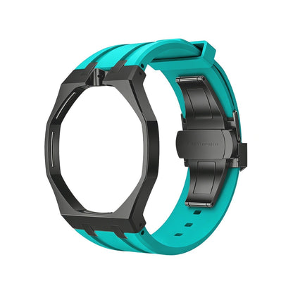 [Garvey]OAK POP BLACK STEEL CASE & SILICONE STRAP