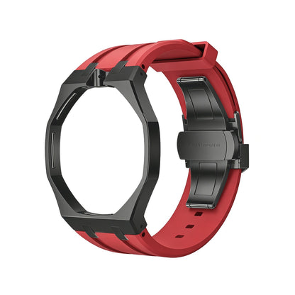 [Garvey]OAK POP BLACK STEEL CASE & SILICONE STRAP