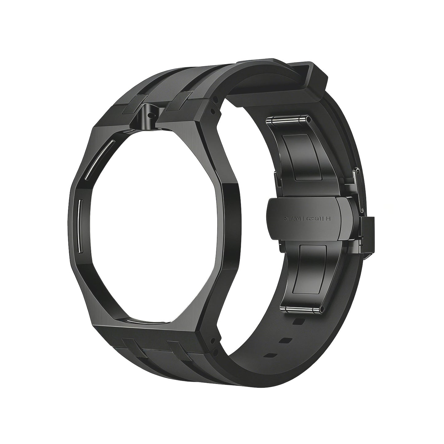 [Garvey]OAK POP BLACK STEEL CASE & SILICONE STRAP