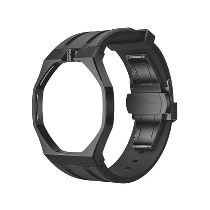 [Garvey]OAK POP BLACK STEEL CASE & SILICONE STRAP