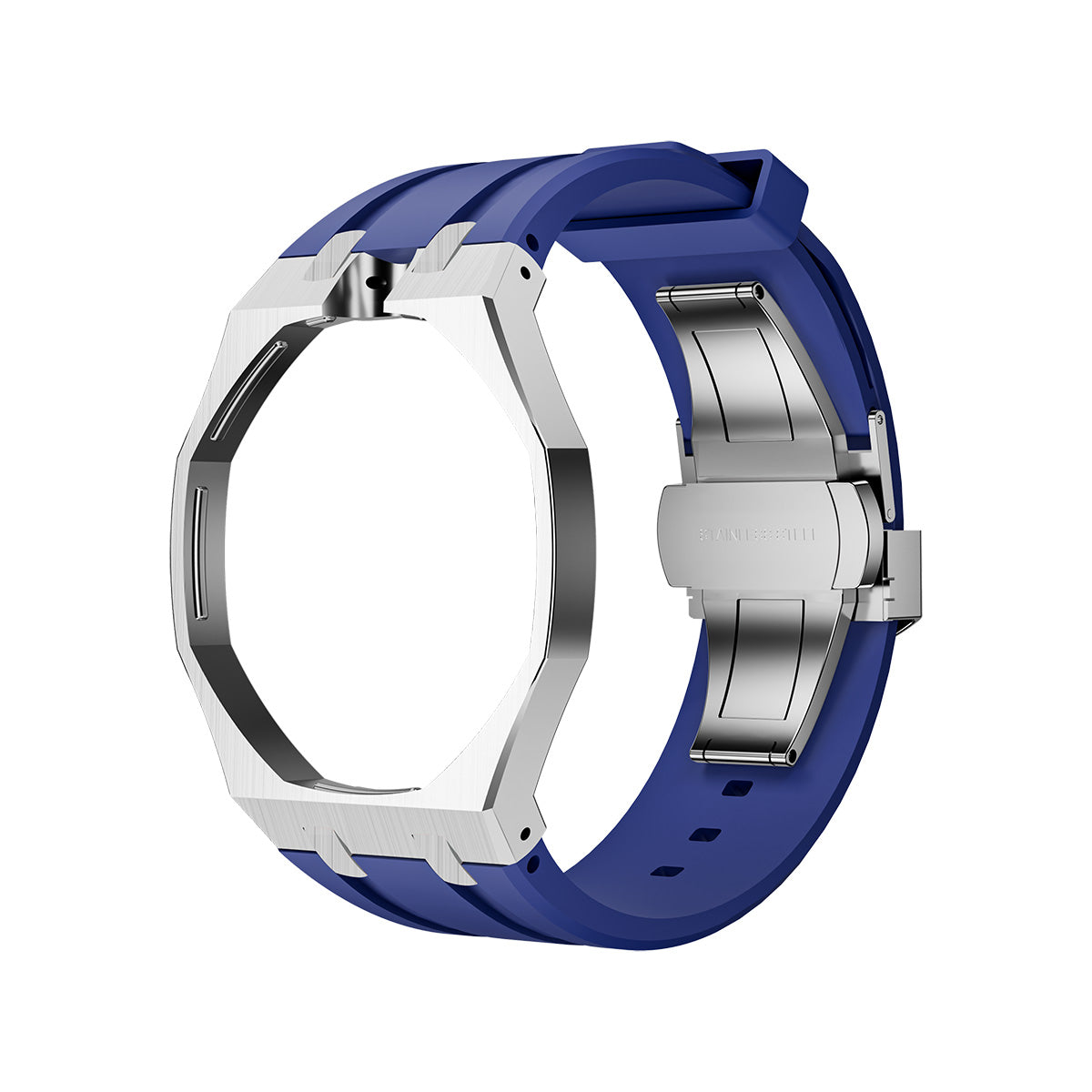 [Garvey]OAK POP DARK BLUE STEEL SILICONE STRAP