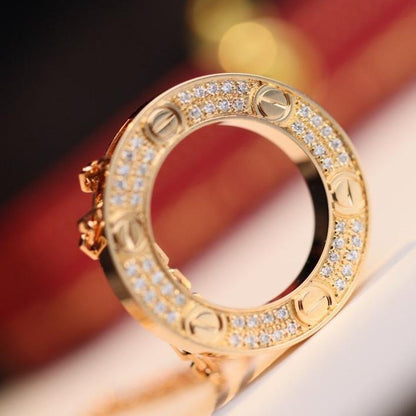 [Garvey ]LOVE NECKLACE ADJUSTABLE ROSE GOLD