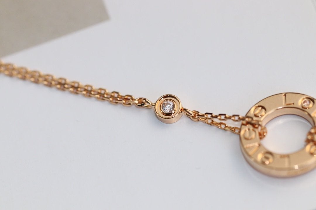 [Garvey ]PANTHER FULL DIAMOND CLASSIC CLAVICLE NECKLACE