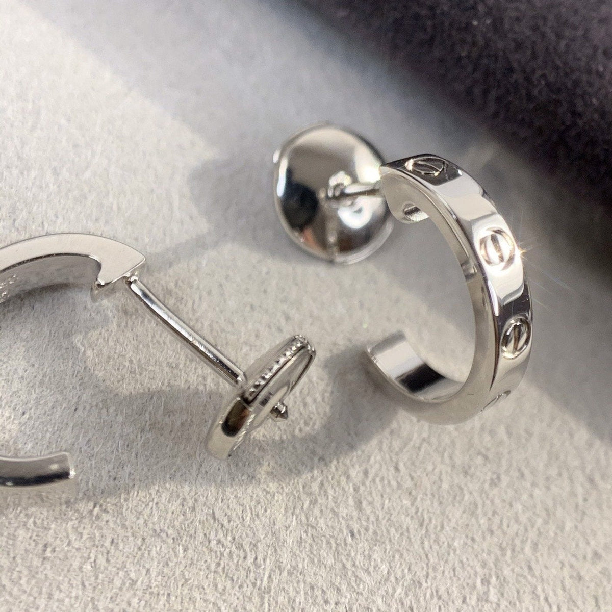 [Garvey ]LOVE EARRINGS 2.65MM SILVER