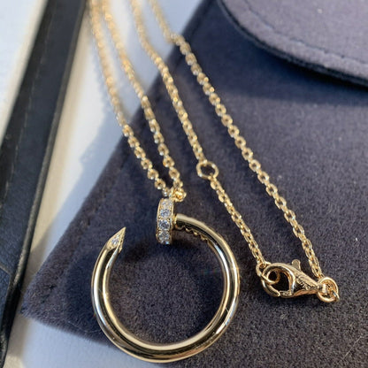 [Garvey ]JUSTE NECKLACE PINK GOLD