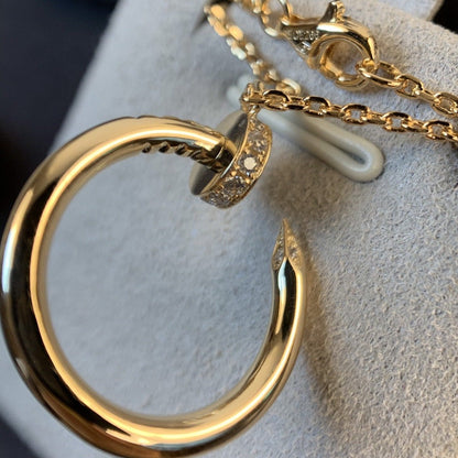 [Garvey ]JUSTE NECKLACE PINK GOLD